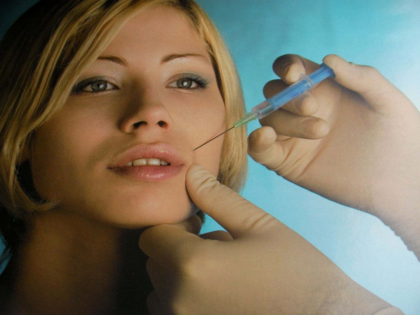 Woman getting BOTOX